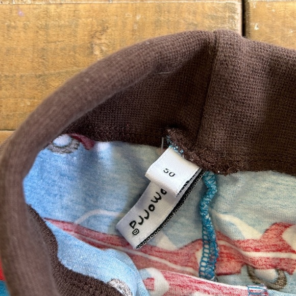 Maxomorra red car print matching set - Picture 6 of 8